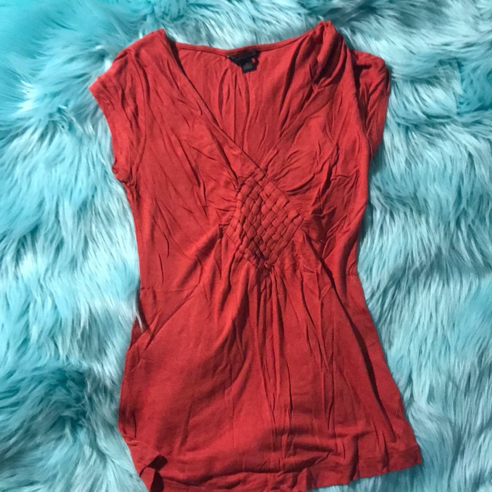 Small rust color top